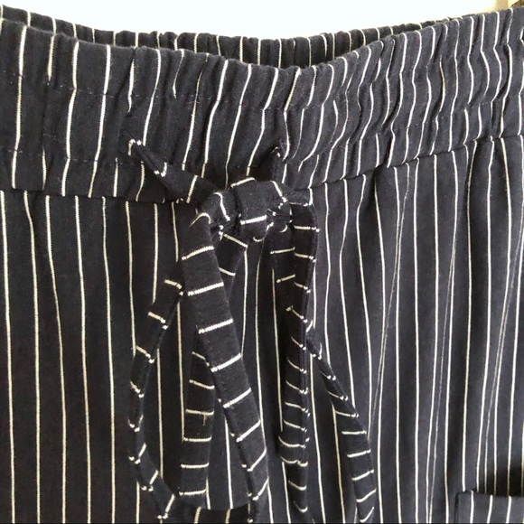 Anthropologie Stonington Stripe Wide Leg Pants M - Picture 4 of 5